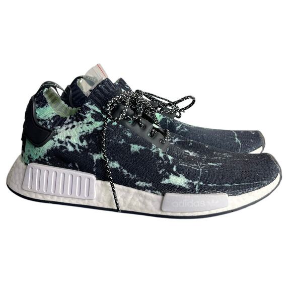 Adidas Sneakers Mens Size‎ 10 BB7996 Black NMD R1 Marble Primeknit Low Top main image 7